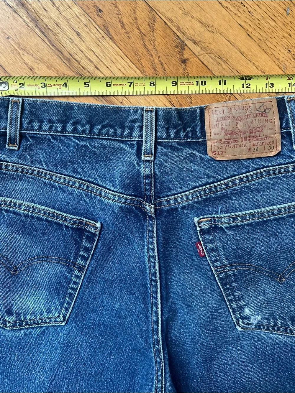 Amazing 70s vintage Levi’s 517 bootcut jeans